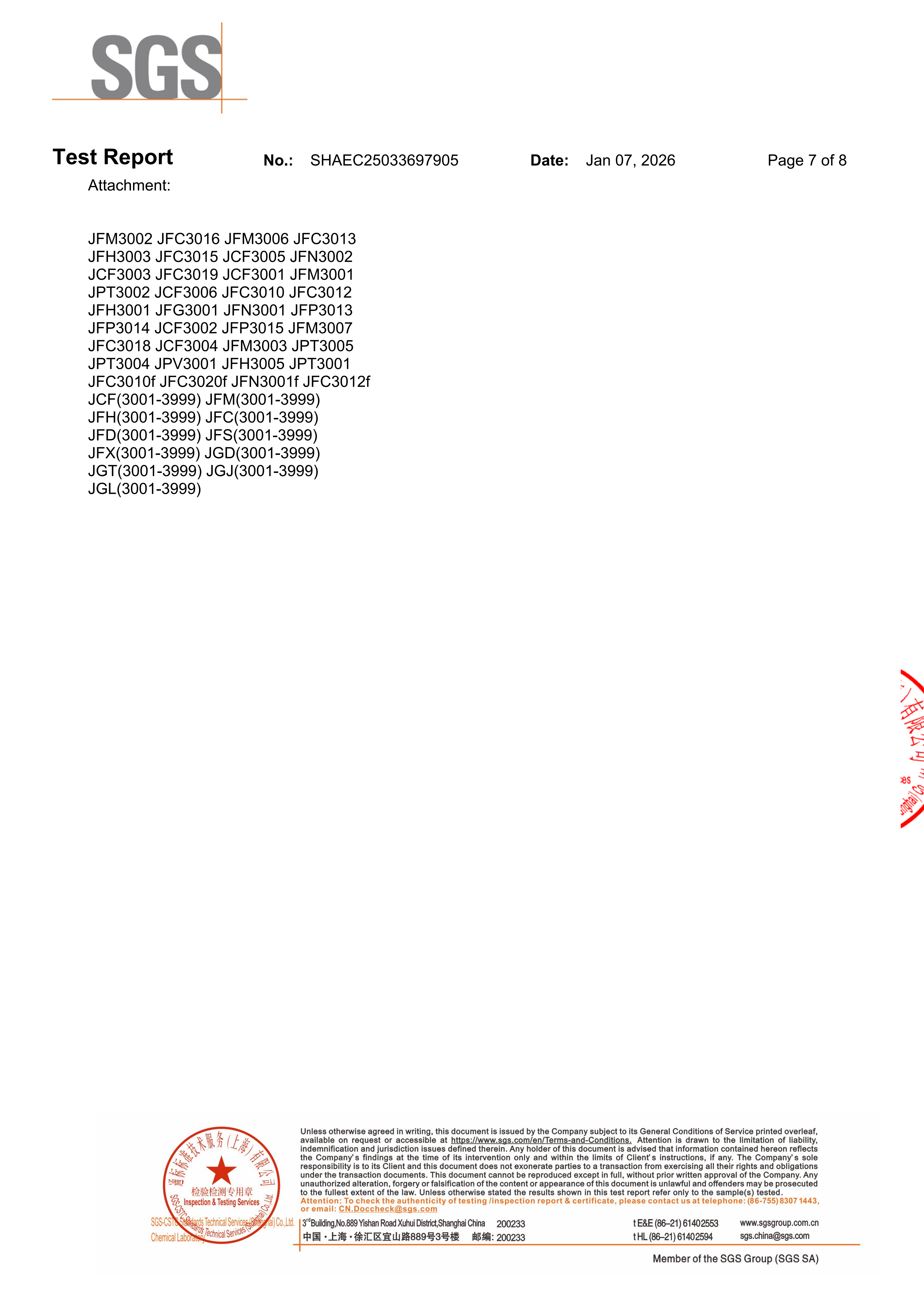 ROHS Certificate 7