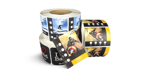 Custom Themed Merchandise & Gift Adhesive Labels
