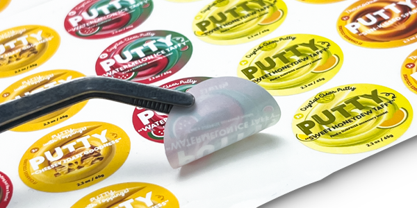 Durable Daily Commodity Packaging Adhesive Labels