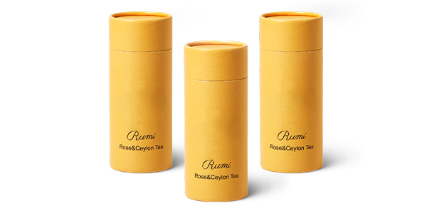 Luxury Cylindrical Tea Packaging Box