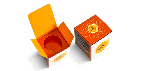 Custom High-End White Cardboard Gift Boxes 